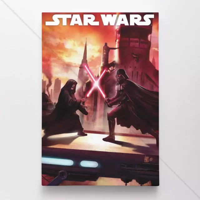 Dath Vader Star Wars Poster Canvas Vol 3 #97 Movie Comic Book Art Print
