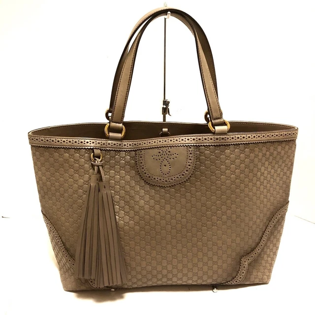 Auth GUCCI Micro Guccissima 296910 Brown Leather - Tote Bag Auth GUCCI Micro Guccissima 296910 Brown Leather - Tote Bag