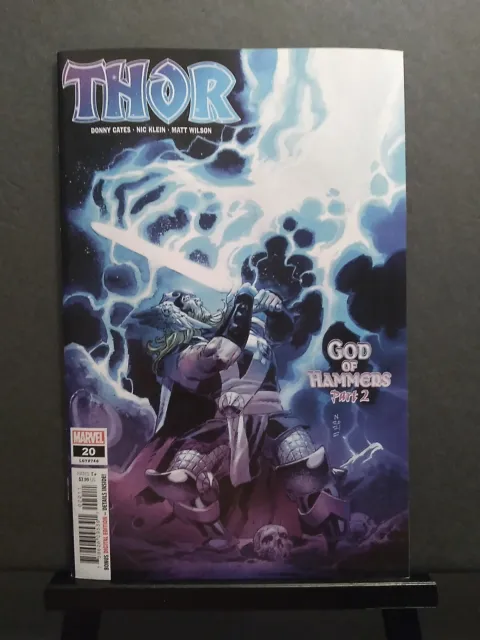 Thor #20 Nm+ 9.6 God Of Hammers Pt. 2 Cover A 1St Print-1St App God Of Hammers