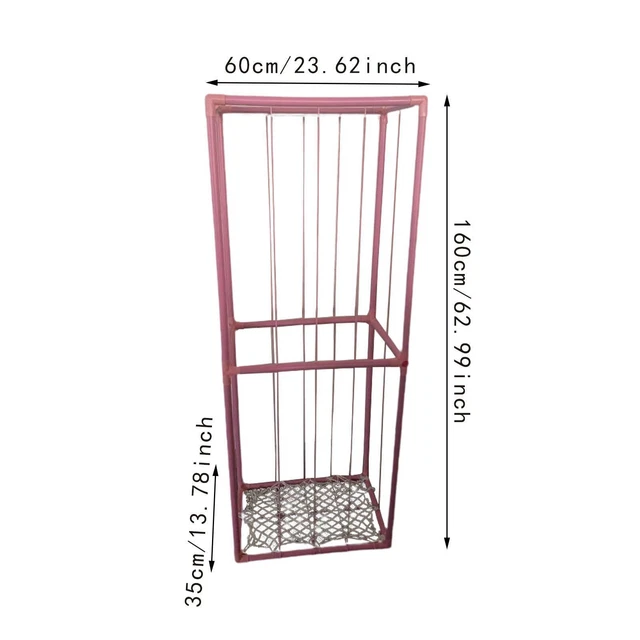 STUFFED ANIMAL TOY Organizer Plush Toy Holder for Nursery Playroom