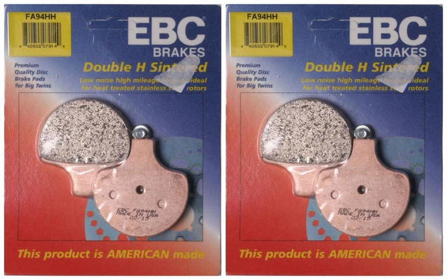 EBC Double-H Sintered Metal Brake Pads FA94HH (2 Packs - Enough for 2 Rotors)