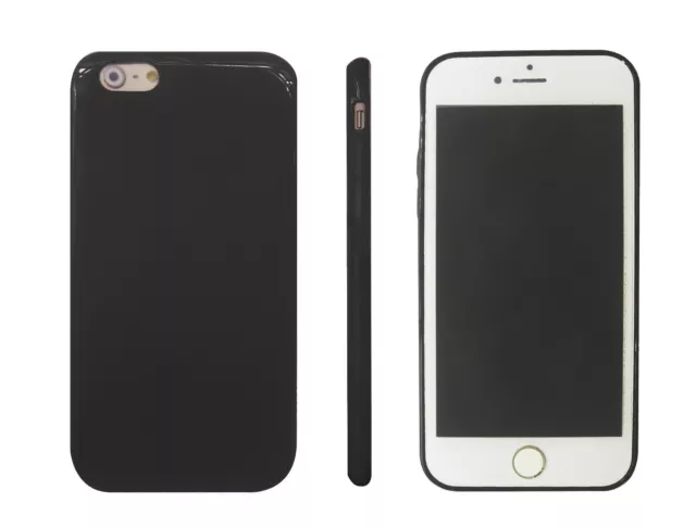 NUOVO iPhone 6 Custodia Morbida Silicone Trasparente Gel Cover posteriore per 6