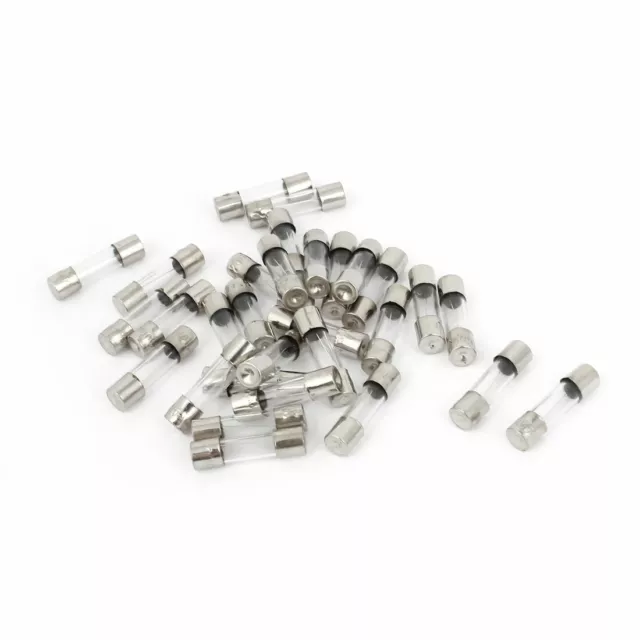30 Pièces 250V 4A F4AL Quick Coup Rapide Fusibles Tube En Verre 5x20mm