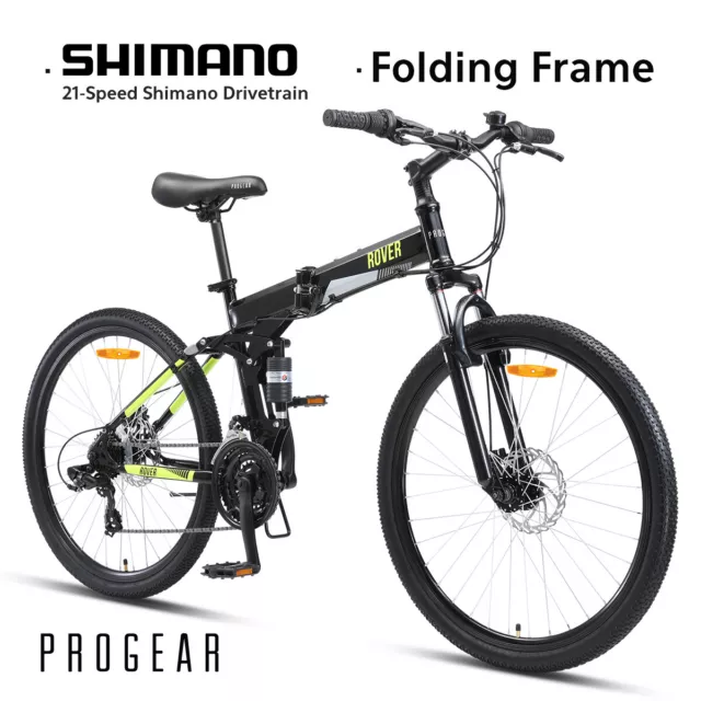 Dual suspension foldable sales 21 speed mountain bike