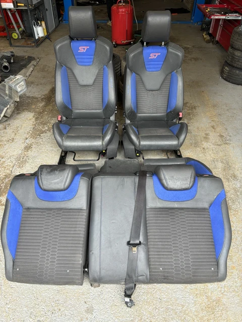 FORD FOCUS MK3 St Interior Seats Recaro Blue 2012 2018 595 00 ford-focus-mk3-st-interior-seats-recaro-blue-2012-2018-595-00
