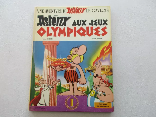 Asterix Aux Jeux Olympiques Tbe Edition Originale Lombard 1968 Refv3