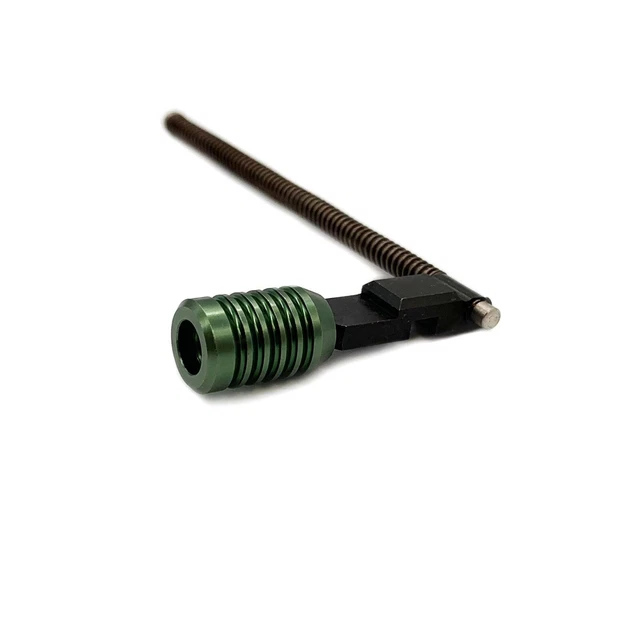 JWH Custom Ruger 10/22 Upgrade Round Oversized Green Extended Charging Handle
