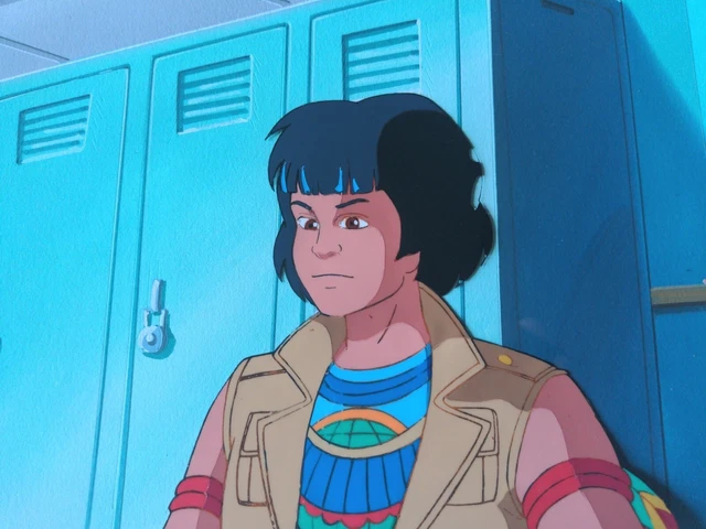 CAPTAIN PLANET Animation Cel  Production Art vintage cartoon Network 90's  I4