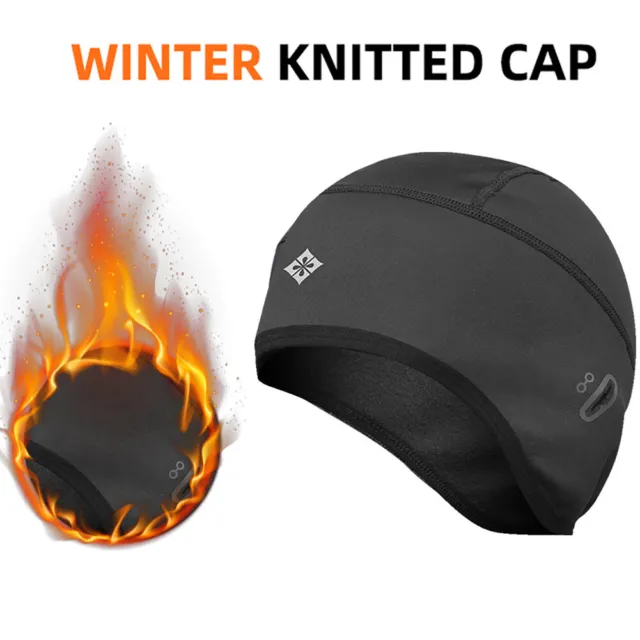 fr Comfortable Hat Liner Beanie Women Men Motorcycle Bicycle Caps Headwear Headg