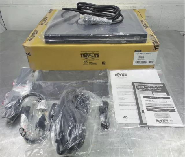 Tripp Lite PDUMH20ATNET Single-Phased Automatic Transfer Switch 16-Outlet