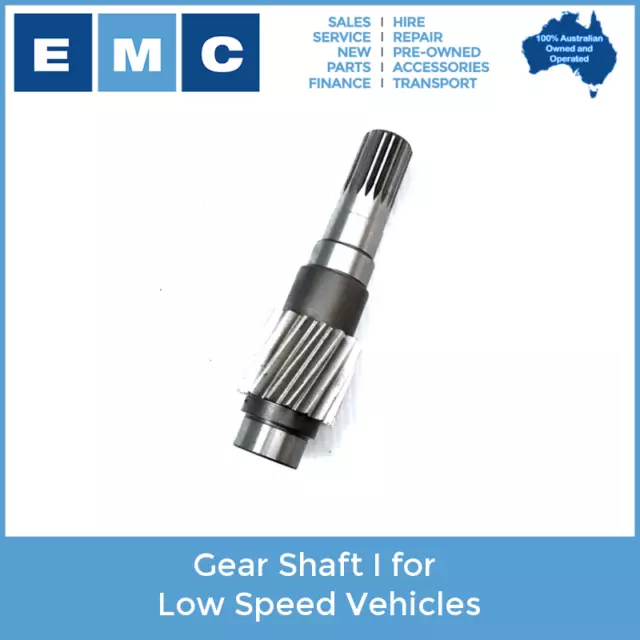 Gear Shaft I for Low Speed Vehicles