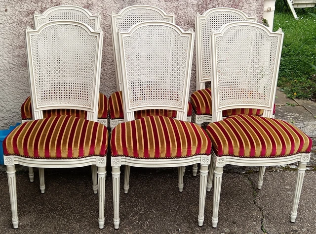 Chaises Cannes Louis Xvi