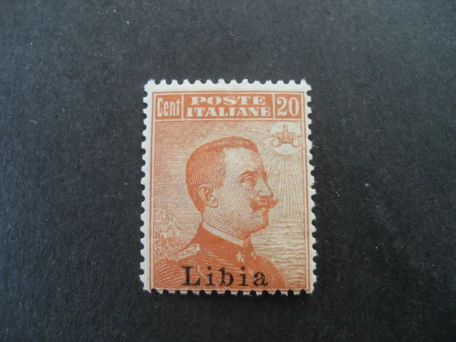 Colonie Italiane Libia 1918 Michetti 20 Cent Soprastampato Mnh