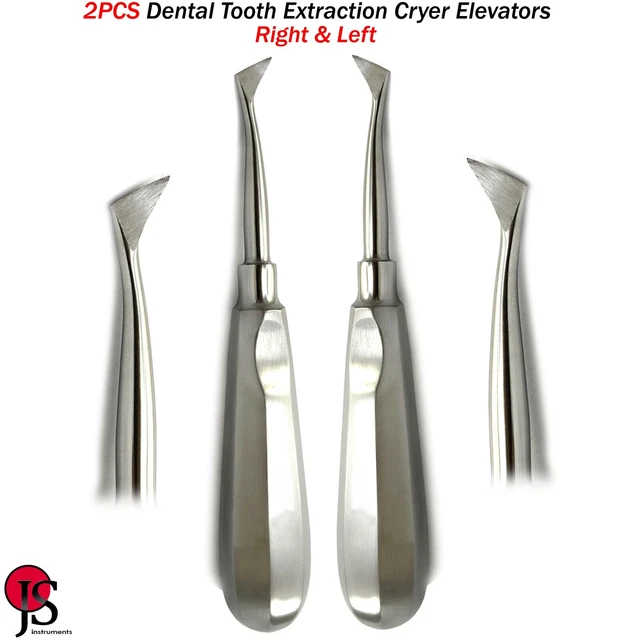 CRYER DENTAL MOLAR Root Extraction Elevator Surgical Tooth Extracting