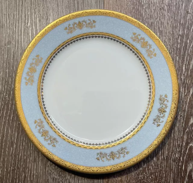 Philippe Deshoulieres, Orsay Powder Blue, Bread & Butter Plate ~new~