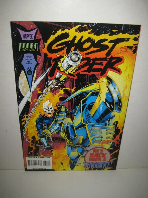 Ghost Rider #51 - Midnight Sons - Marvel Comics