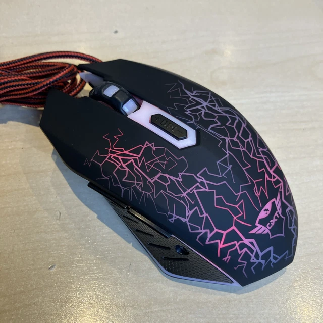 Souris Gaming Battletron - Optique 6000 DPI - 6 Boutons Programmables - Ergonomique