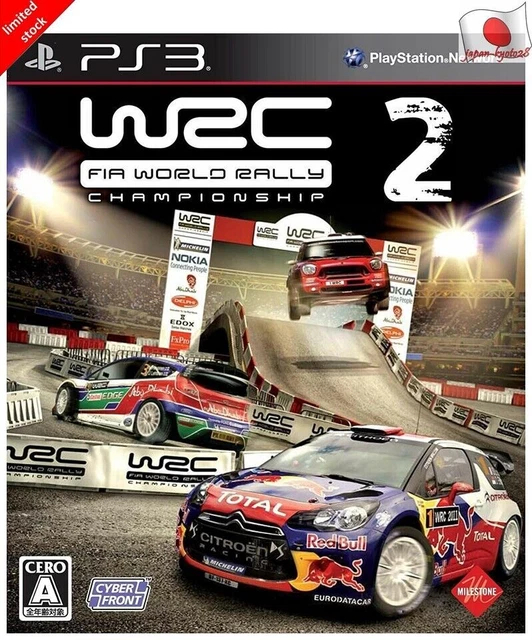 WRC 2: FIA World Rally Championship PS3 Cyberfront Sony PlayStation 3 From Japan