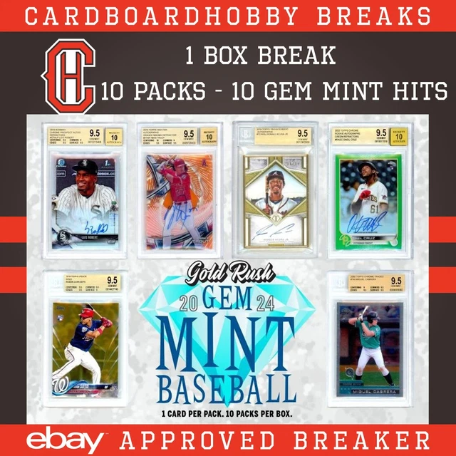 2024 GOLD RUSH Gem Mint Baseball HOUSTON ASTROS 1box TEAM BREAK Live 4