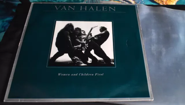 Van Halen - Women and Children First -  Zustand VG+/VG - gewaschen - Poster