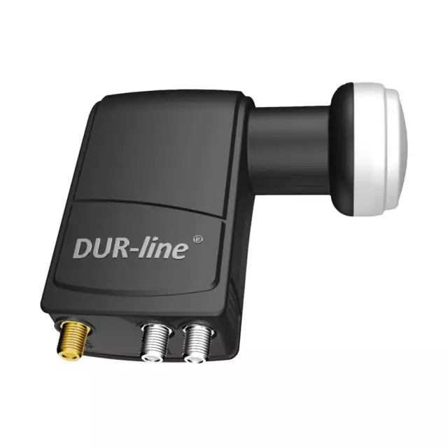 Dur Line Ultra UK104 Unicable Einkabel LNB 2 Receiver 4 Teilenhmer via ein Kabel