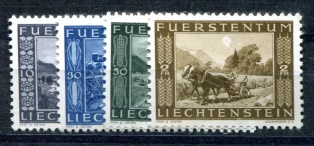 Liechtenstein 1943 218-221 ** Postfrisch Tadellos(49359