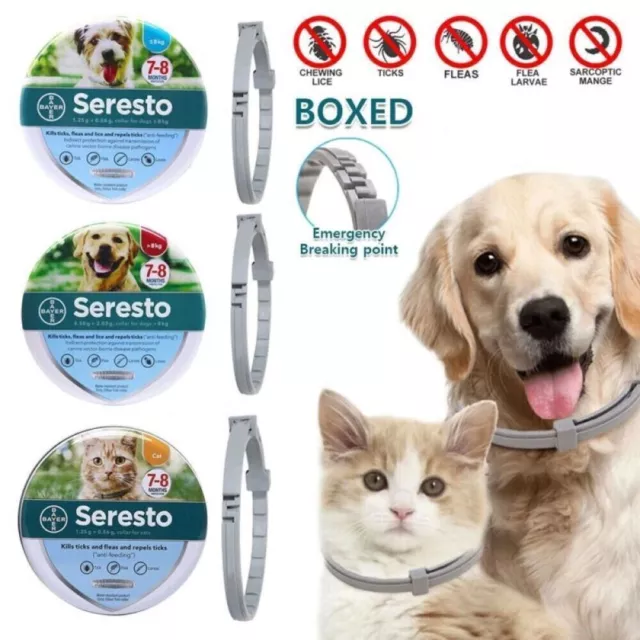 Per Cani Sopra Oltre 8 kg Medio Grandi Seresto Collare Antiparassitario IT~