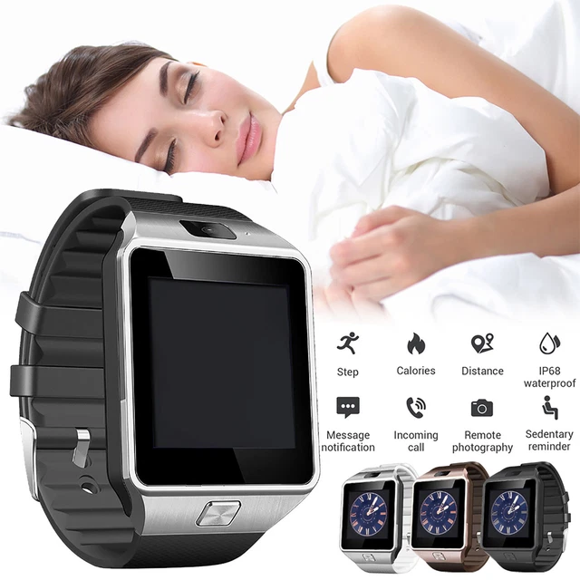 BLUETOOTH SMART WATCH DZ09 Smartwatch Android Phone Call Connect