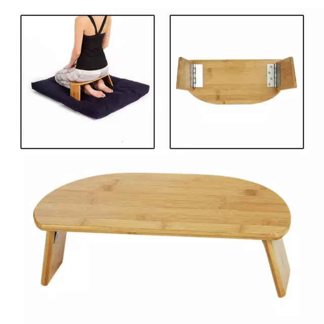 Meditation Bench Foldable for Kneeling or Sitting Yoga Bench for Deeper & Longer