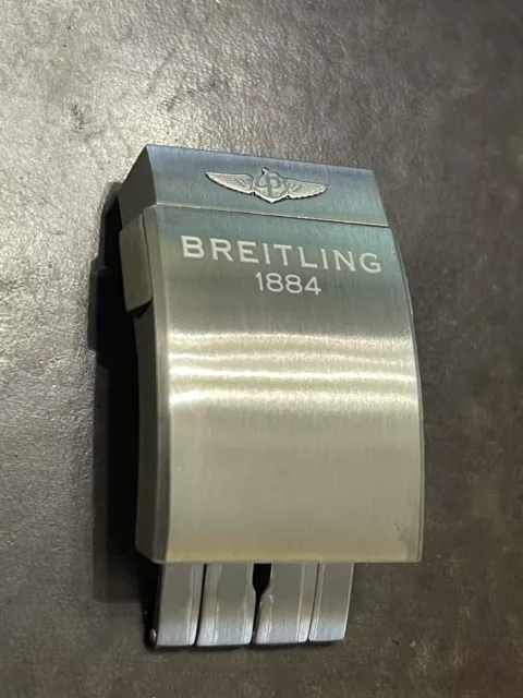 Breitling Déployante / Boucle Déployante 20mm Acier Inoxydable Brossé A20D.4
