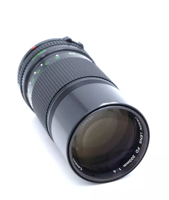 OBJECTIF CANON FD 200mm f.4 | 200mm f.4 CANON FD LENS