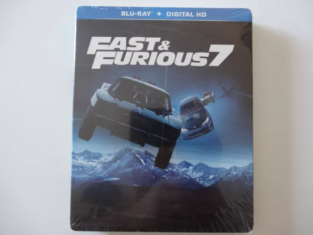 Fast and Furious 7 , Version Longue Inédite, steelbook ,VF, neuf sous blister.
