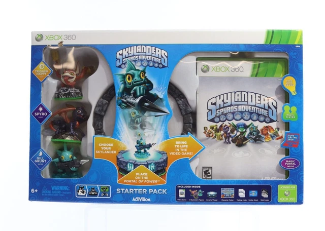 Skylanders Spyro's Adventure XBOX 360 STARTER PACK NEW FACTORY SEALED US EDITION Skylanders Spyro's Adventure XBOX 360 STARTER PACK NEW FACTORY SEALED US EDITION