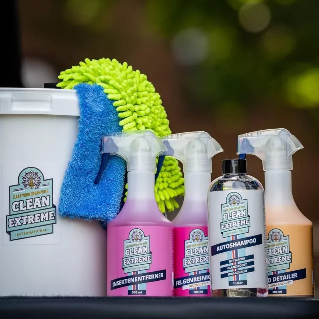 CLEANEXTREME Kit de Lavage D'Entretien D'Automobile Nettoyage Automobile Voiture