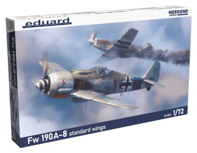 Eduard 7463 Focke-Wulf Fw190A-8 'Weekend Edition' 1/72 Scale Plastic Model Kit
