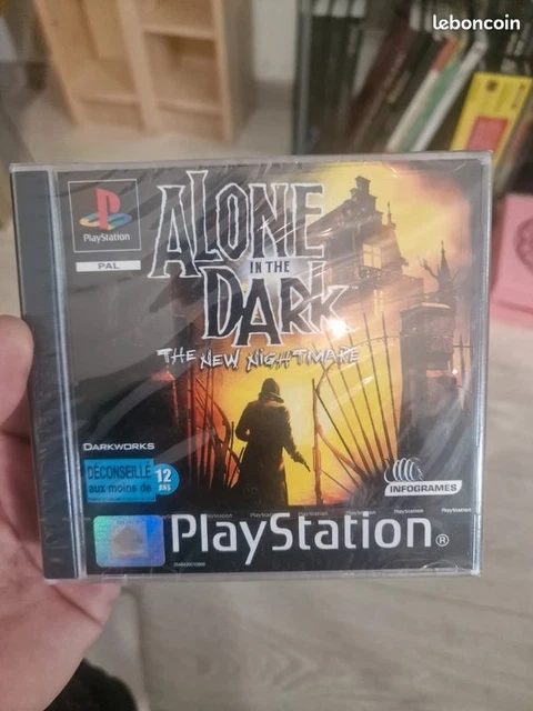 Jeu Alone In The Dark - Version PAL FR Pour PlayStation 1 (PS1) - Bon état, Sans Notice