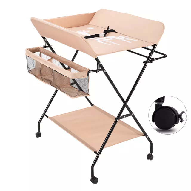 Wickeltisch Wickelauflage Mulde Kommode Unterlage Wickeln Baby Kind 80x63x96cm