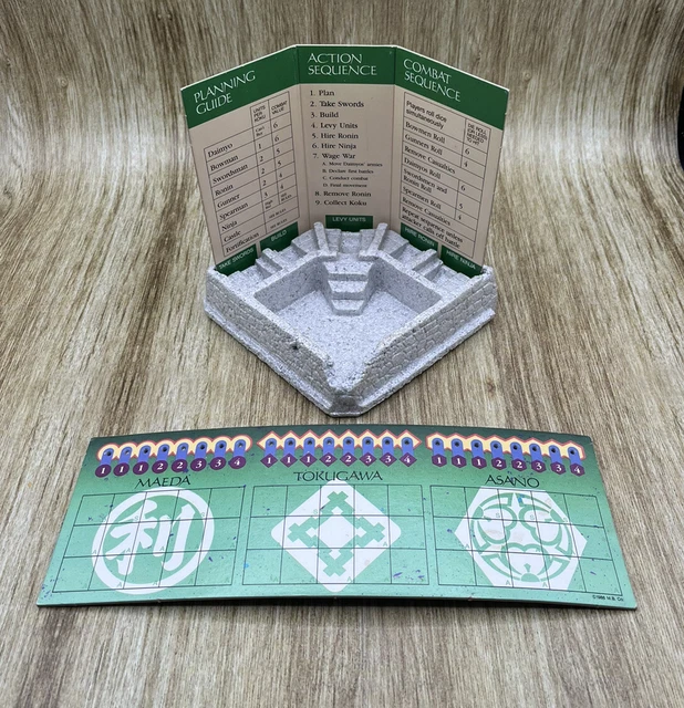 Gioco Da Tavolo SHOGUN Vintage 1986 MB Gamemaster - Scegli Il Tuo Pezzo Di Ricambio