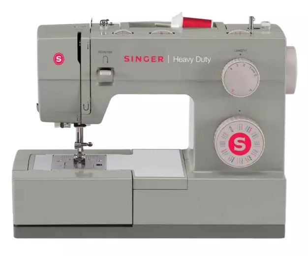 SINGER 4411 Heavy Duty 120W Portable Sewing Machine - White