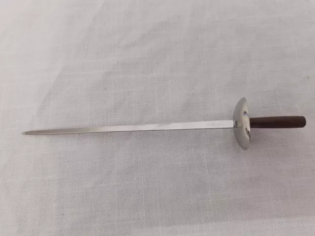 Small Stainless Steel and Wood Handle Letter Opener