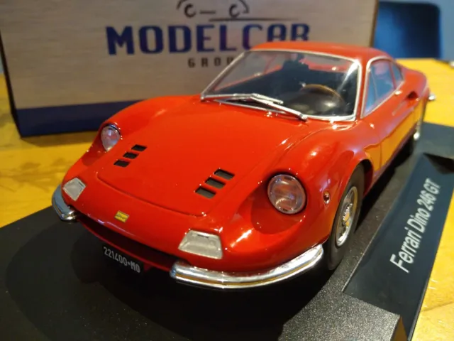 Ferrari Dino 246 GT, Orange 1:18 MCG THE PERSUADERS TV SERIE 1971 MINT & BOXED