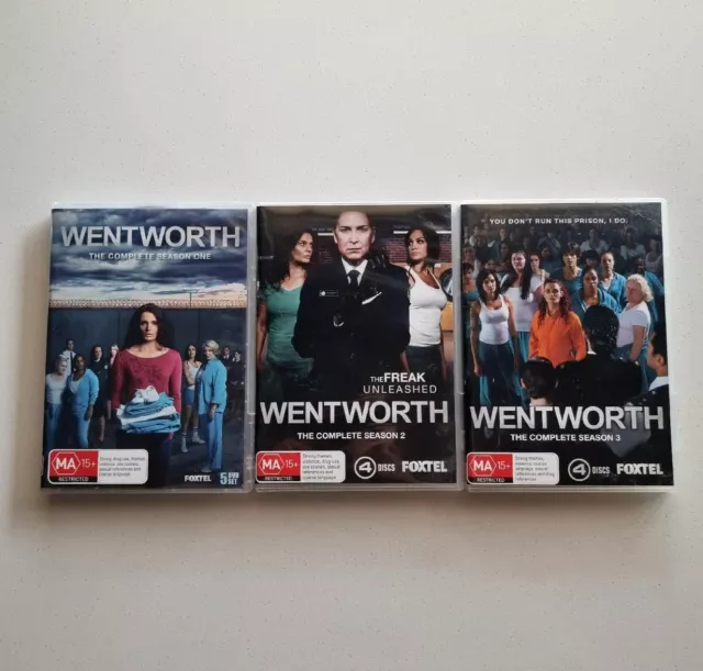 Wentworth : Seasons 1-3 DVD (13-Disc Set) Region 4 - Free Postage (Domestic)