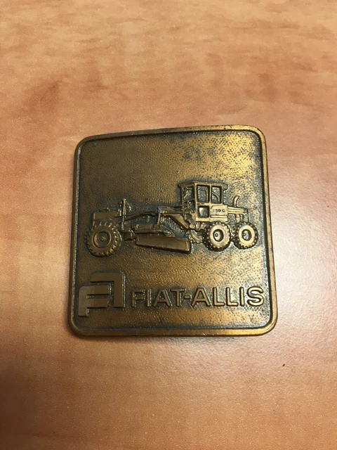 Fiat-Allus Belt Buckle Metal Fits 1.5"
