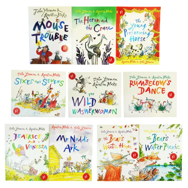 John Yeoman & Quentin Blake Childrens Classic Stories 10 Books Set - Paperback 2