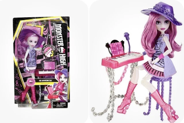 Monster High - Music Class - Ari Hauntington Doll - New In Box - VERY RARE Piano