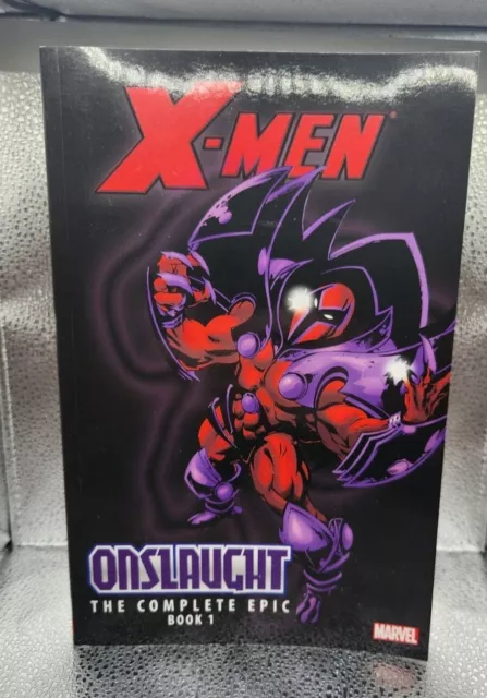 X-Men Onslaught: The Complete Epic TPB Vol #1 to #3 - Excellent Condition - LOT