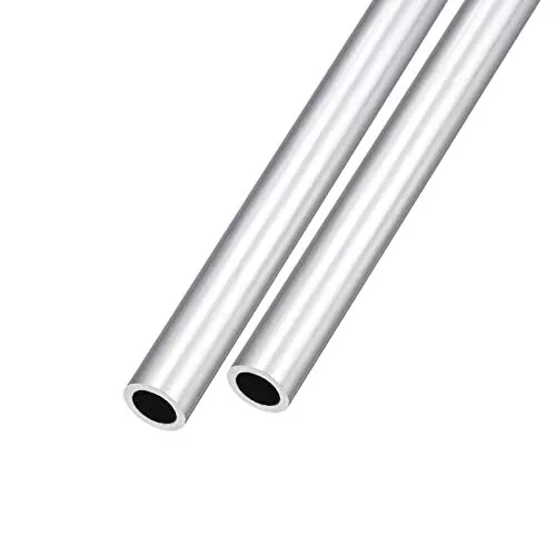 6063 Aluminum Tube 3mm Od X 2mm Id X 300mm L 2pcs Aluminum Round Tubing For Ho