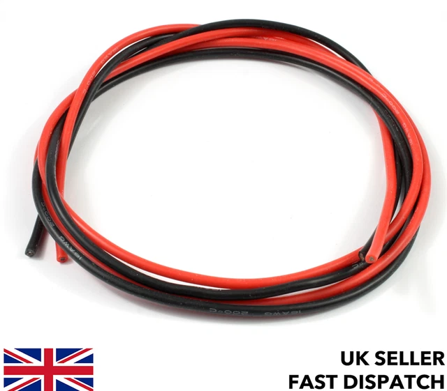 thumbnail interactive-video image 1 of 4M 10AWG Soft Silicone Wire Cable High Temperature Tinned Copper 1 of 12