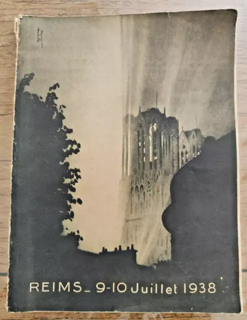 Reims 1938, Inauguration Officielle de la Cathédrale de Reims H1