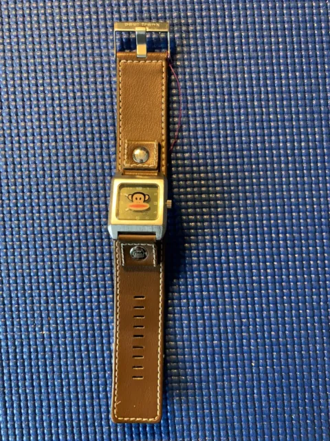 RARE Paul Frank Julius and Friends Monkey Leather Watch